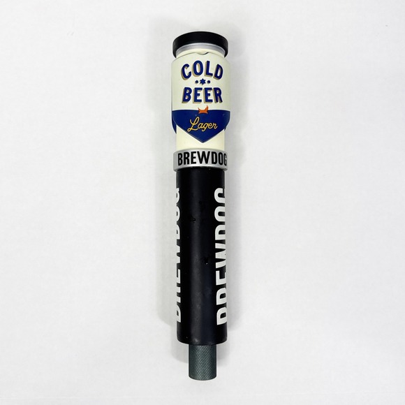 BrewDog Cold Beer Lager Tap Handle Keg Bar Knob Columbus Ohio Brew Dog - Picture 1 of 6